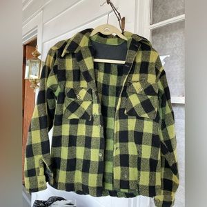 Vintage Green Flannel